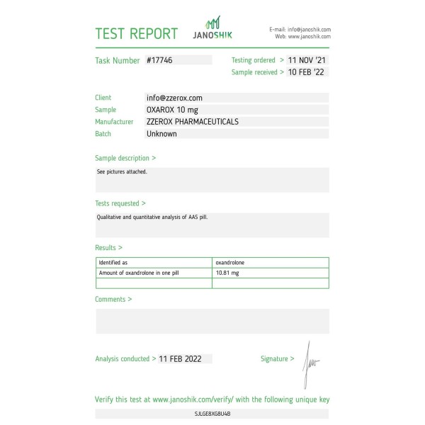 Oxarox Zerox Pharmaceuticals