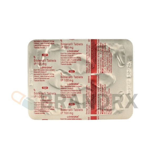 Lovegra 100 mg Ajanta Pharma